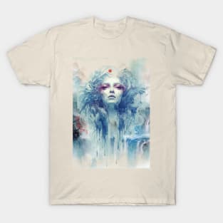 Watercolor woman illustration T-Shirt